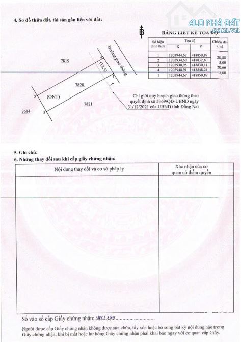 Bán đất nền thổ cư sổ sẵn tại An Viễn Trảng Bom 100m2 giá 1,2 tỷ - 5