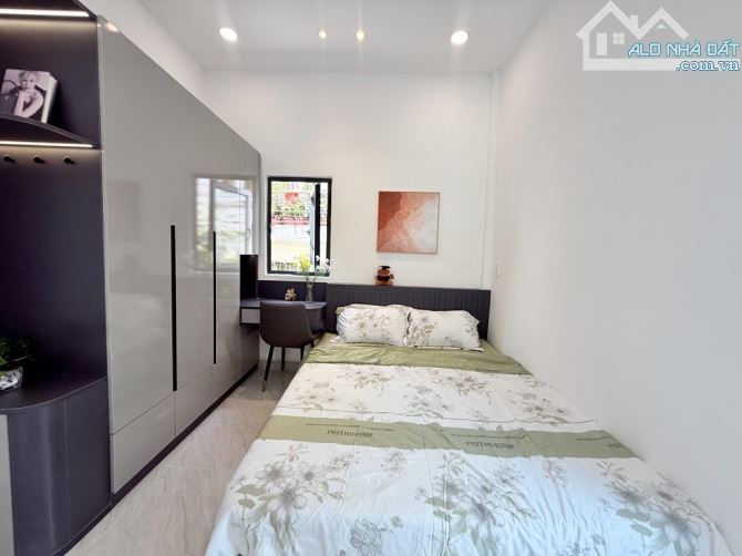 💫 💫 NHÀ MỚI CÔ GIANG, DTSD 55M2, 2 TẦNG, 3 PHÒNG NGỦ, NGANG 4M5, HẺM BA GÁC, NỘI THẤT CA - 6