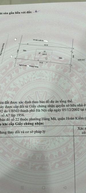Bán Nhà Mặt Phố Phùng Hưng Hoàn Kiếm 103m2-4T MT5,4m 2 Vỉa Hè 89,5 Tỷ Có Thương Lượng. - 6