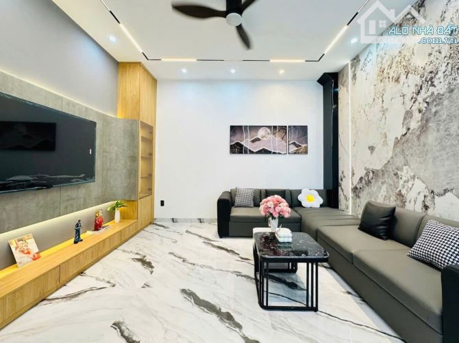 🏠Siêu Phẩm Hẻm Xe Hơi 4M.Có Thang Máy💎Phạm Văn Chiêu P.16💎4,2x13,5m 3 Lầu 4PN 5WC💵7,9T - 6