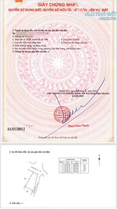 Bán đất lô góc đường 23 tháng 10 gần Vĩnh Điềm Trung Nha Trang - 8