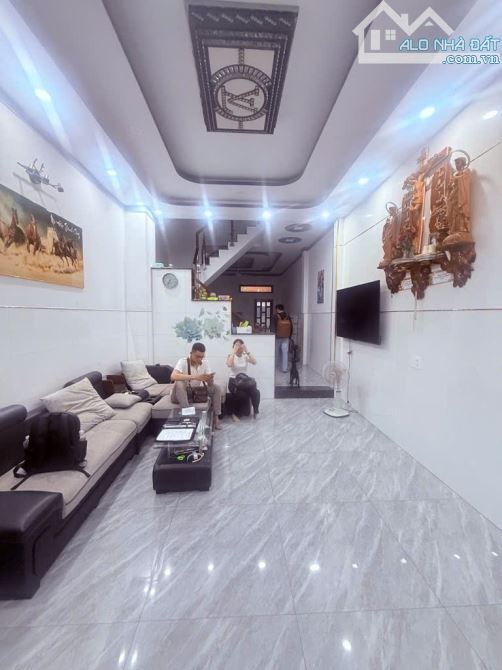 Bán nhà hẻm xe hơi 80 m2 Nguyễn Thị Tú, 3 tầng, Bình Tân. - 7