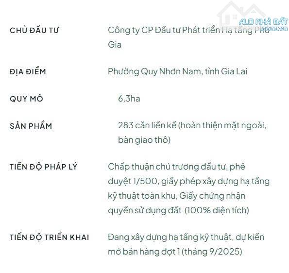 Khu đô thị Phú Gia Royal Park - Vị trí vàng TT Quy Nhơn - Gần Biển - Chỉ có 283 căn - 8