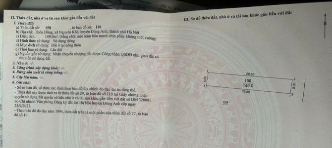 Đất nền 149m² tại Thôn Đồng, Nguyên Khê, Đông Anh – Vị trí vàng, sinh lời bền vững - 8