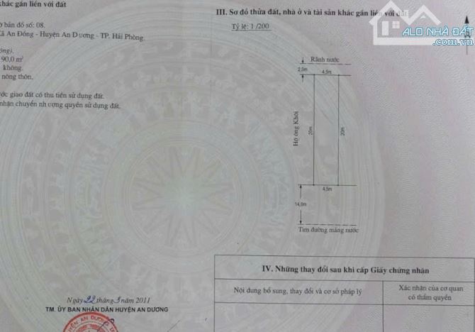 Bán đât mặt đường Máng Nước An Đồng An Dương  90m2, 10,4 tỷ - 2