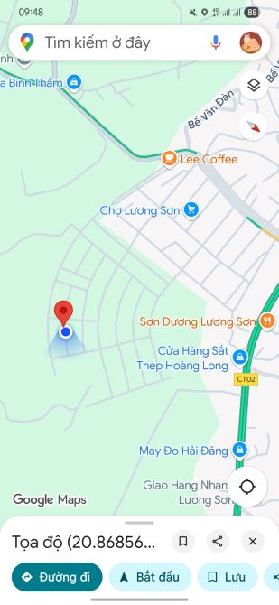 Chính chủ cần bán lô đất liền kề 85m2 dự án Riverview, Lương Sơn, Hòa Bình - 1