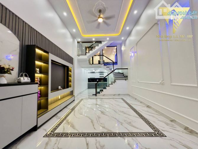 🏣4,15 tỷ bán nhà 4 tầng tại Miếu Hai Xã, Lê chân Diện tích 50m , hướng  db, ngõ 3m 🏣4,15