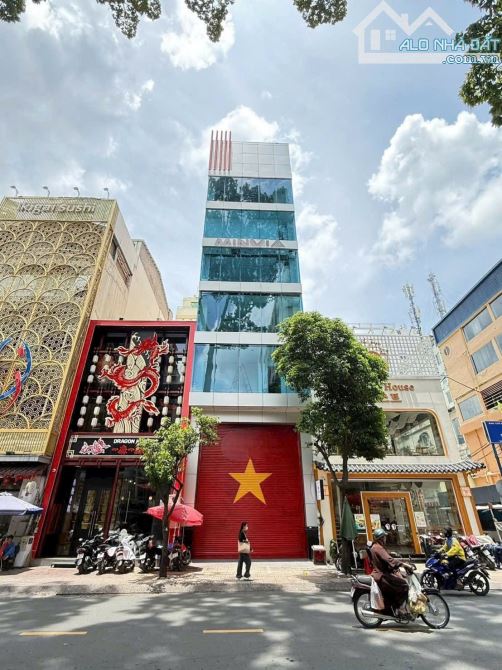 CHO THUÊ TOÀ NHÀ 2B CAO THẮNG, Q.3 - 6M X 20M - 1 HẦM 8 TẦNG - NHÀ MỚI 💯%