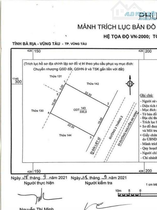 ✨ BÁN ĐẤT MẶT TIỀN ĐƯỜNG 3/2 SÁT LOTTE – TRUNG TÂM P.VŨNG TÀU - TP.HCM✨