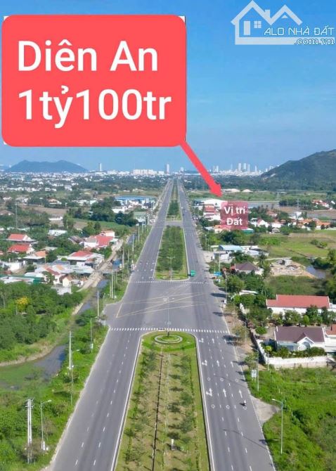 Bán Lô Đất Diên An - Cách Võ Nguyên Giáp chỉ 100mét - giá rẻ chỉ 1tỷ100tr