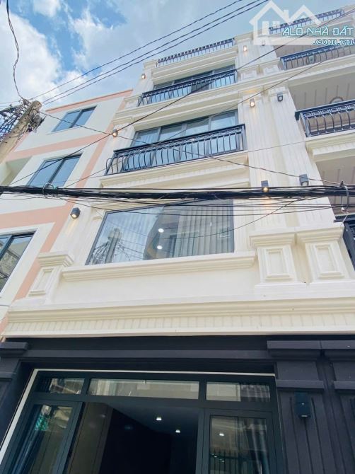 🏡Nhà Hẻm Xe Hơi💎Quang Trung Phường 10💎4X10M 4 Lầu 3PN--3WC💵7,2 Tỷ