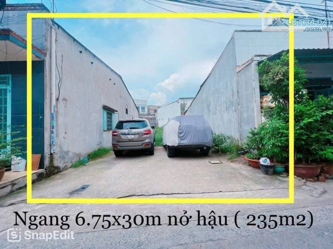 D081 💥 Bán lô đất biệt thự mini 235m2  full thổ cư Ngay Nhà Thờ Bùi Thái chợ Tam Hoà ( Ta