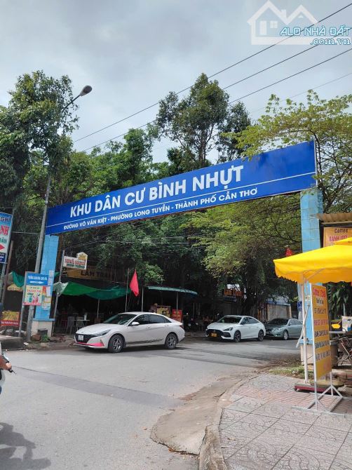 🌟🌟🌟Nhà trệt lững diện tích rộng, vị trí đẹp, đường F3 trục chính kdc Bình Nhựt (12,8ha)