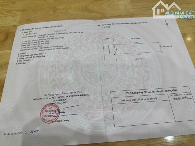 🔥 BÁN LÔ ĐẤT 100m² – NGÕ 135 TRUNG LỰC - HẢI AN - HẢI PHÒNG 🔥