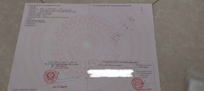 BÁN NỀN KDC Thị trấn Nàng Mau, VỊ THỦY, Hậu Giang (nay là xã Vị Thủy, Tp. Cần Thơ)