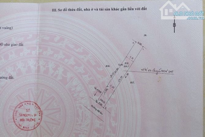 Bán đất Phú An Bến Cát gần ngã tư Phú Thứ