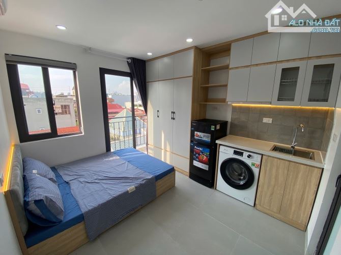 Bán toà CHDV 64m2*6T thang máy 14PN gần ĐH KTQD DT 1 tỷ/năm, gần oto, PCCC đủ - 1