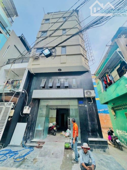 DT 1.5 tỷ/năm- Ngã Tư Hàng Xanh -78m2- tòa nhà 6T (6x15m) - nở hậu - có 15 CHDV loại lớn - 1