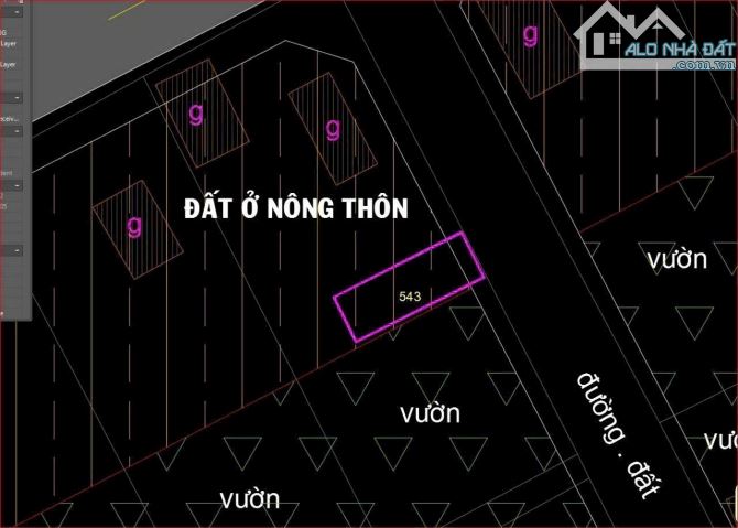 Bán đất thổ cư 1 xẹt đường Bến Súc trung tâm xã An Phú Củ Chi TPHCM, DT: 5x14m. - 1