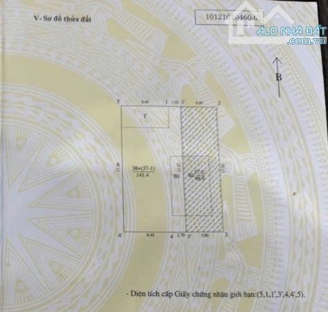 Bán đất Cầu Diễn , xây căn hộ dòng tiền, tòa văn phòng, 142m2, mt8,2m, giá đầu tư 34 tỷ. - 1