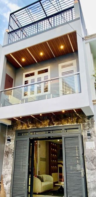 NHÀ MẶT TIỀN KINH DOANH, FULL NỘI THẤT 4x12M, ĐS4 - PHẠM VĂN CHIÊU GÒ VẤP,8.69 TỶ CÒN BỚT - 1