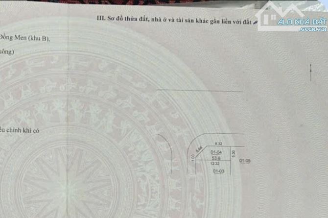 KHU ĐẤT LIỀN KỀ 53.6m MẶT TIỀN 10M VỈA HÈ ĐƯỜNG 24M LÔ GÓC KINH DOANH GIÁ 265TR/m - 1