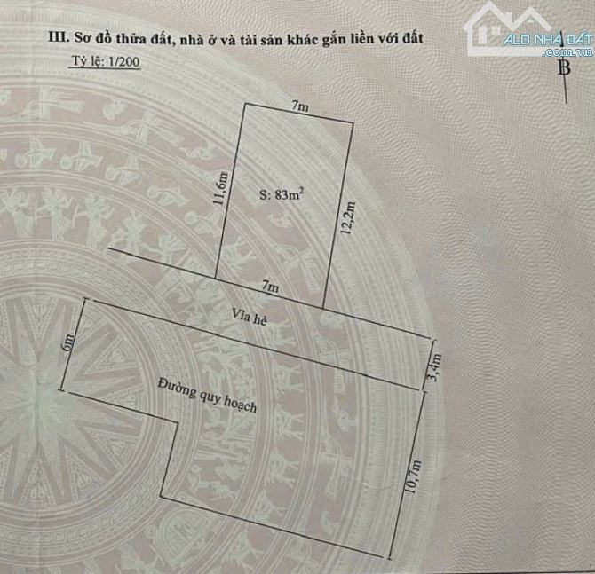 Bán lô đất đẹp khu TDC Sở Tư Pháp tuyến 2 Trần Hoàn - 1