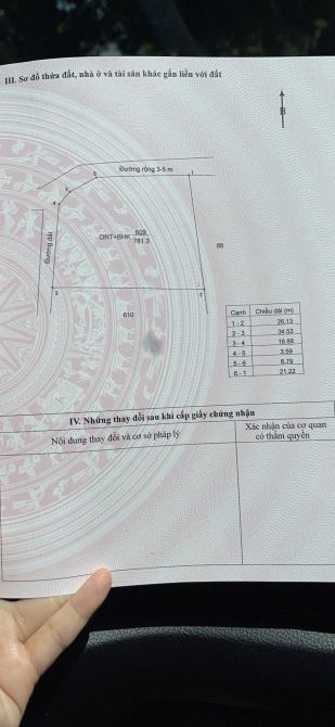💥 Hàng Hiếm! Đất 2 Mặt Tiền – Nở Hậu, Bằng Phẳng – Cách Vành Đai 1,5km 💥 - 1