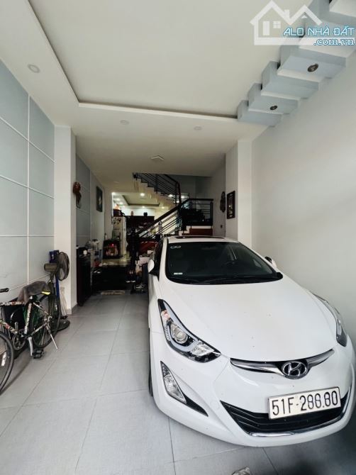 Nhà 4 tầng 4PN, xe hơi ngủ nhà, 70m2 (4.1x17m) 4 tầng Nơ Trang Long Bình Thạnh 14 tỷ x tl - 1