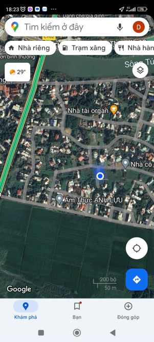 Bán lô đất 207m2 đất ở Thôn Bồ Bản, xã Hoà Phong Hoà Vang - Gần Uỷ Ban, Trường học và Chợ - 1