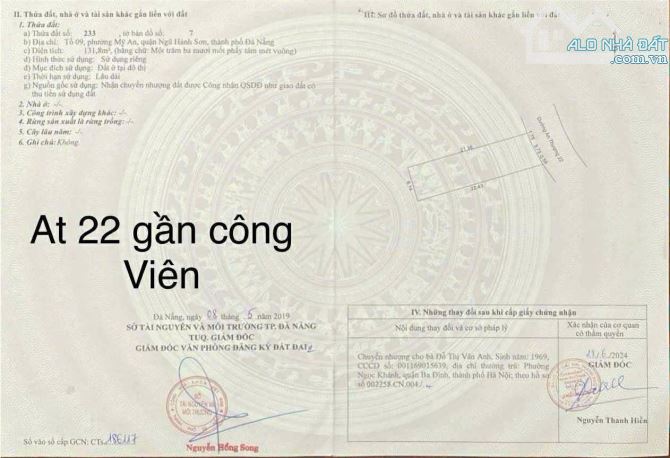 📌📌📌LÀM VIỆC TRỰC TIẾP GIÁ TỐT !!!bán 2 lô an thượng giá rẻ - 1