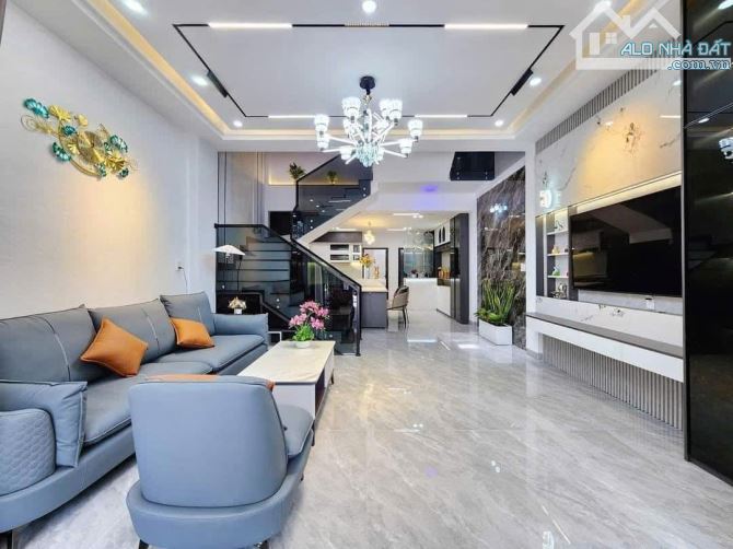 PHẠM HỮU LẦU - QUẬN 7- TẶNG FULL thiết kế bên trong - 3 TẦNG - 72M2 - 6TỶ4️ - 1