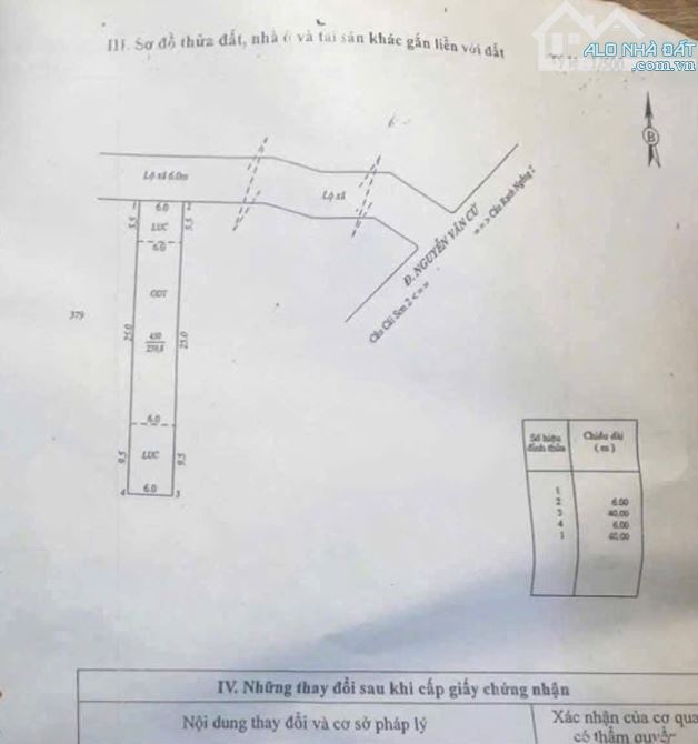 Bán Nền 239m Hẻm Liên Tổ 12-20 Đường Nguyễn Văn Cừ, Q.Ninh Kiều, Tp Cần Thơ. - 1