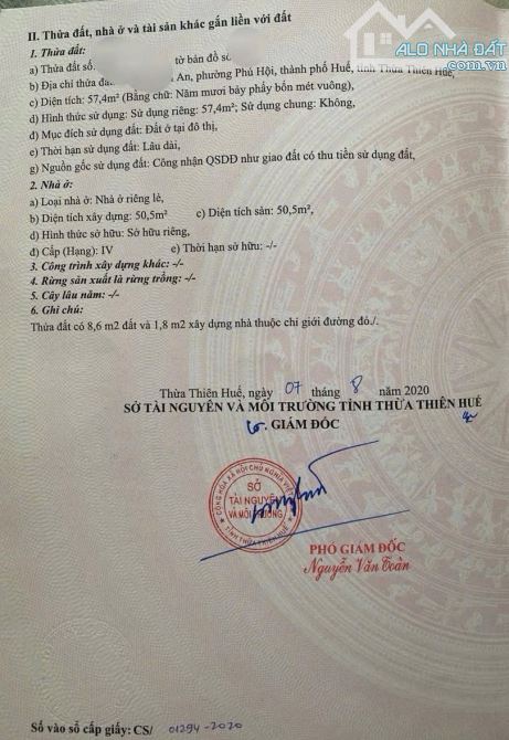 BÁN MẶT TIỀN KINH DOANH ĐƯỜNG CHU VĂN AN, TP.HUẾ - HÀNG HIẾM .. GIÁ CỰC RẺ CHỈ 10,X TỶ ❌ - 2