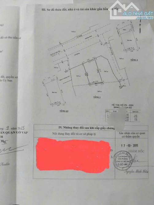 CCG mt đường số 27, p.6, DT: 5.3x11m, chdv 20tr/tháng, giá chỉ 11.5 tỷ(tl) - 2