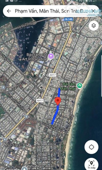 GẦN BIỂN! BÁN ĐẤT 2 MẶT TIỀN 117M2 – 17,49 TỶ - MT PHẠM VẤN - Q. SƠN TRÀ - 2