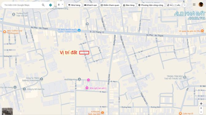 Bán đất 5x14.8m, đường số 3 KDC Đại Ngàn p. Thuận Giao - 2