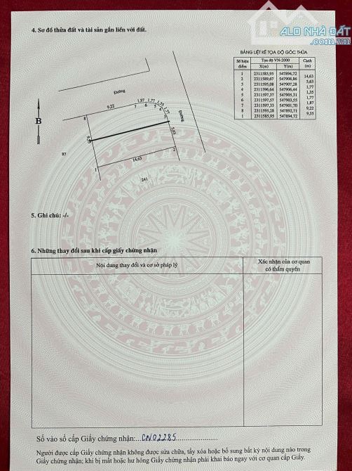 Bán đất tại Đông Tảo, Khoái Châu, Hưng Yên 36 triệu / m2, 65 m2 view đẹp - 2