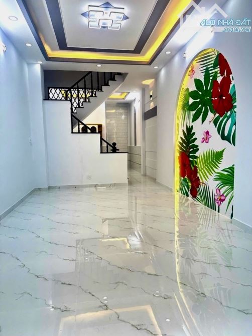 🏡 NHÀ MỚI 3 TẦNG 4PN 52M2(4x13)–HẺM XE HƠI 6M LÊ VĂN QUỚI – GẦN NGÃ TƯ 4 XÃ – GIÁ 5.9T - 2