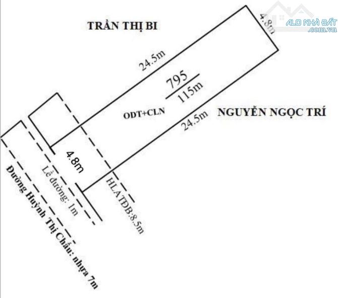 🔥 Bán đất mặt tiền Huỳnh Thị Chấu – Hiệp An, TDM – Giá chỉ 2 tỷ 4 - 2
