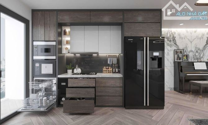 Bán CH Chelsea Park Trung Kính DT 98m 2pn Full NT SĐCC giá 8,9 tỷ ở luôn Tầng Trung - 2