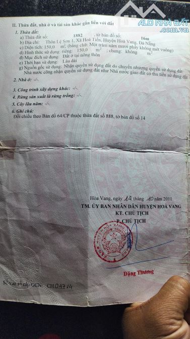 📌📌📌LÀM VIỆC TRỰC TIẾP GIÁ TỐT !!!bán lô lệ sơn 1 hòa tiến - 2