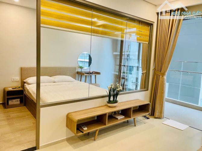 Bán căn hộ du lịch The Sóng 51m2 full nội thất có ban công 1PN + 2 giường - 3