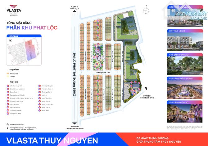 Bán căn shophouse 96m2 , quỹ thưởng - giá rẻ nhất dự án Vlasta Thuỷ Nguyên - 3