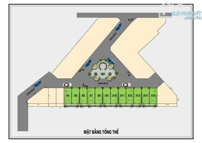 Bán lô đất khu Đấu Giá Văn Cao , Hải An  DT 93m - MT 13m - giá bán 55 triệu/m - 3