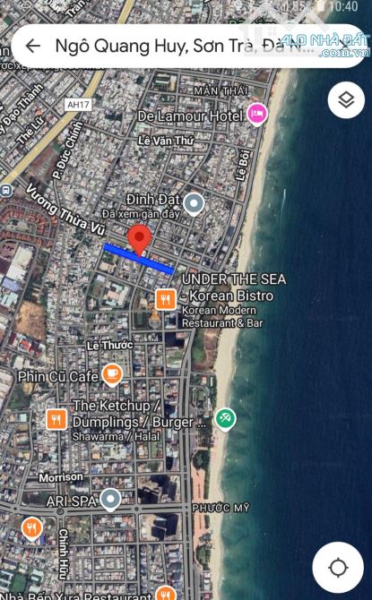 VIP BIỂN! BÁN ĐẤT 90,5M² - 12,49 TỶ - MT NGÔ QUANG HUY - Q. SƠN TRÀ - 3