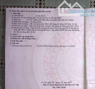 BÁN LÔ ĐẤT ĐƯỜNG SUỐI LỘI, TÂN THÔNG HỘI, 115M2, 870TR - 3
