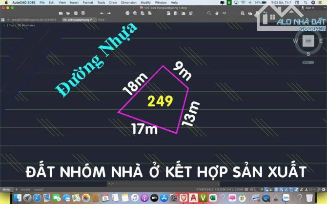 Bán đất thổ cư mặt tiền nhựa sát đường Tỉnh Lộ 7 xã Trung Lập Thượng Củ Chi TPHCM, 17x13m. - 3