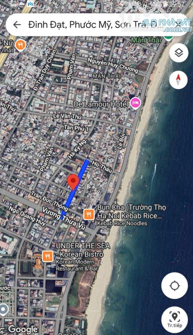 VIP BIỂN! BÁN ĐẤT 92M² - 12,49 TỶ - MT ĐÌNH ĐẠT – Q. SƠN TRÀ - 4