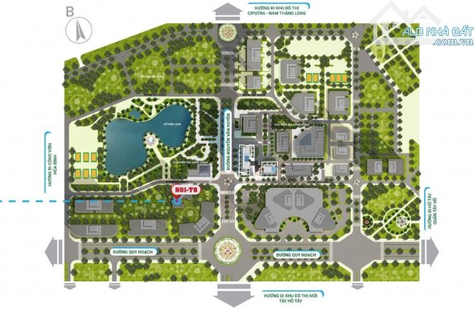 Bán căn hộ 3 ngủ view hồ,slot ô tô,chung cư N01T8 Ngoại Giao Đoàn, Xuân Tảo chỉ 13,3 tỷ - 4